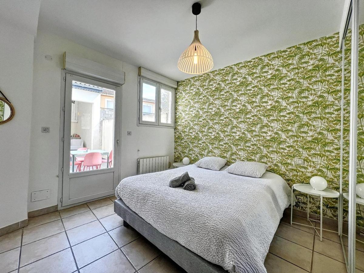 Appart T3 Le Patio - Avec Terrasse Boujan-sur-Libron 外观 照片